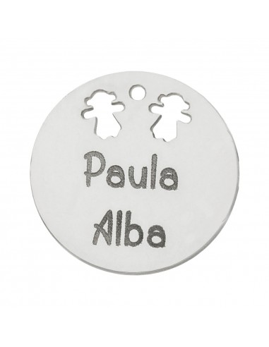 MI HISTORIA - ABALORIO NIÑAS PLATA 925MM