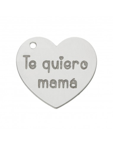 MI HISTORIA - ABALORIO CORAZON PLATA...
