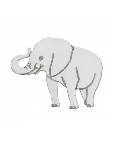 MI HISTORIA - ABALORIO ELEFANTE PLATA...