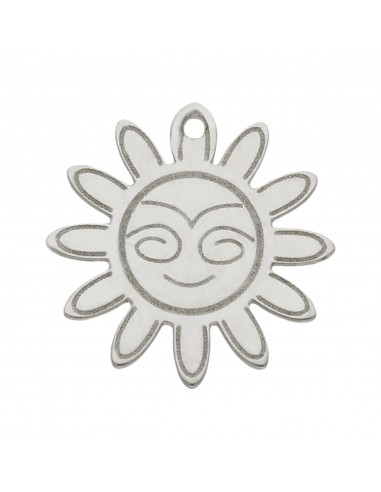 MI HISTORIA - ABALORIO SOL PLATA 925MM