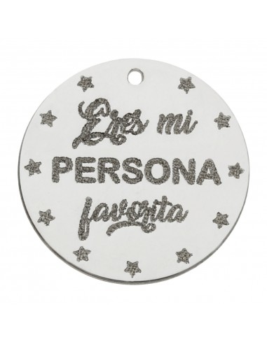 MI HISTORIA - ABALORIO PERSONA PLATA...
