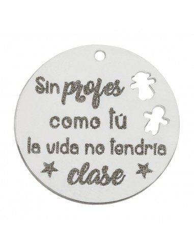 MI HISTORIA - ABALORIO PROFES PLATA...