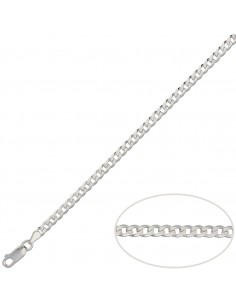 CADENA PLATA 925MM BARBADA...