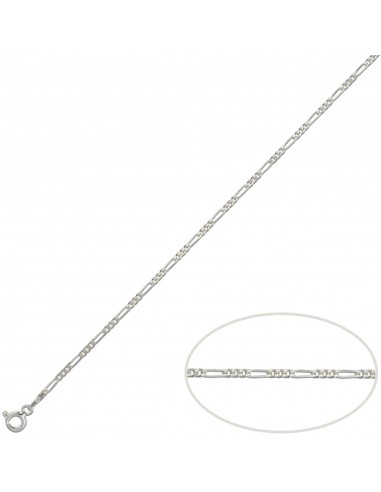 CADENA PLATA 925M 3x1 - 1.80MM