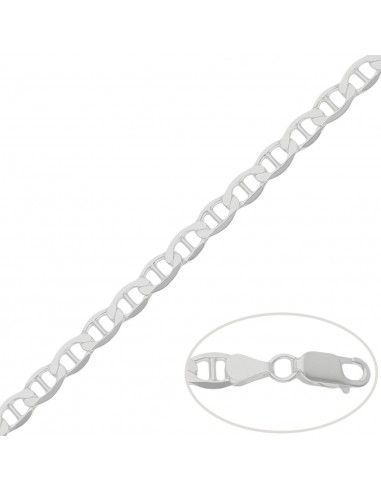 CADENA PLATA 925MM ANCLA - 6.50MM