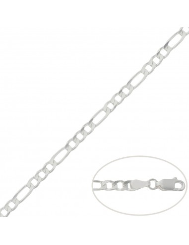 CADENA PLATA 925MM 3x1 - 4MM