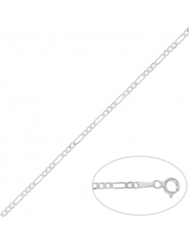 CADENA PLATA 925MM 3x1 - 2.50MM