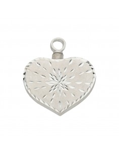 GUARDACENIZAS CORAZON PLATA...