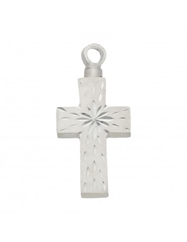 GUARDACENIZAS CRUZ PLATA 925MM - 17X34MM