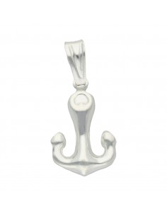 COLGANTE ANCLA PLATA 925MM