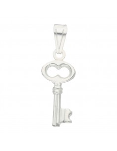 COLGANTE LLAVE PLATA 925MM