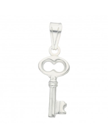 COLGANTE LLAVE PLATA 925MM
