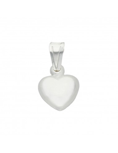 COLGANTE CORAZON PLATA 925MM