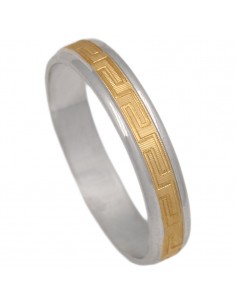 ALIANZA BICOLOR ORO 18KL...