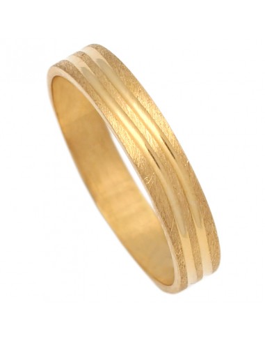 ALIANZA TALLADA ORO 18KL DE 4MM