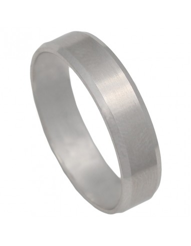 ALIANZA ORO BLANCO 18KL MATE-BRILLO -...