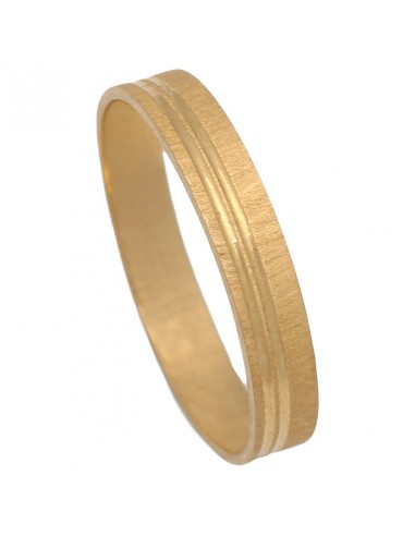 ALIANZA ORO 18KL MATE-BRILLO DE 350MM
