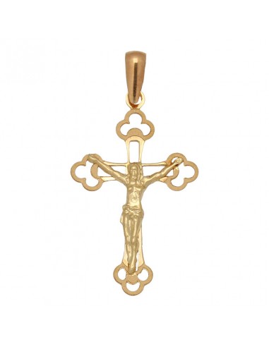 CRUZ ORO 18KL CON CRISTO DE 17X29MM