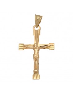 CRUZ ORO 18KL CON CRISTO -...