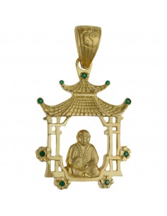 COLGANTE BUDA ORO 18KL