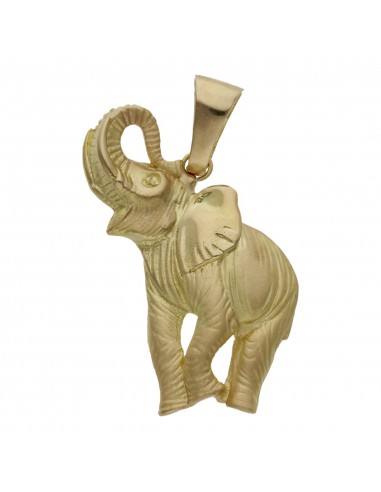 COLGANTE ELEFANTE ORO 18KL DE 27X37MM