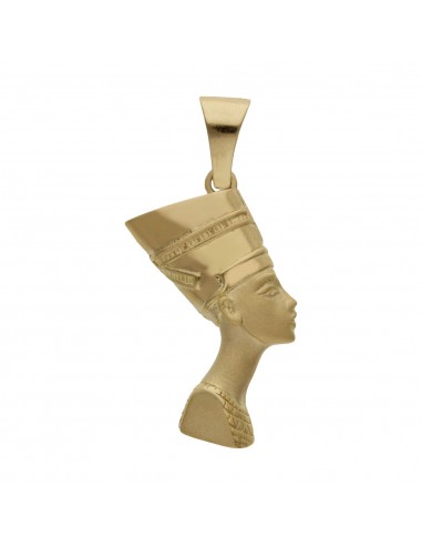CABEZA NEFERTITI ORO 18KL - 16X31MM