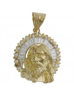 CABEZA CRISTO ORO 18KL...