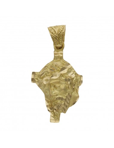 CABEZA CRISTO ORO 18KL - 19X30MM