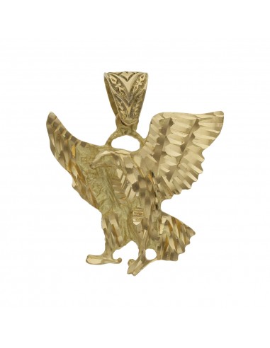 CABEZA AGUILA PEQUEÑA ORO 18KL - 27X26MM