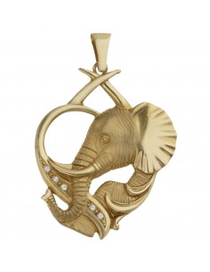 COLGANTE ELEFANTE ORO 18KL...