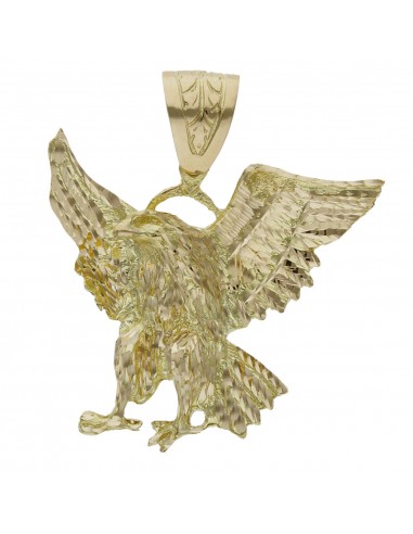 CABEZA AGUILA GRANDE ORO 18KL DE 59X53MM