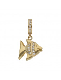 CHARMS COLGANTE PEZ ORO 18KL