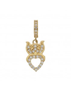 CHARMS COLGANTE BUHO ORO 18KL