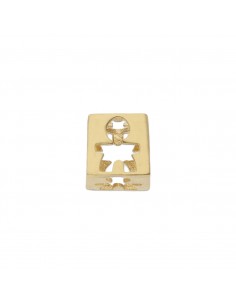 CHARMS CUBO NIÑO ORO 18KL