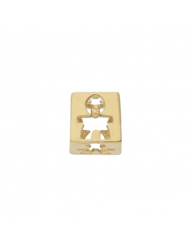 CHARMS CUBO NIÑO ORO 18KL