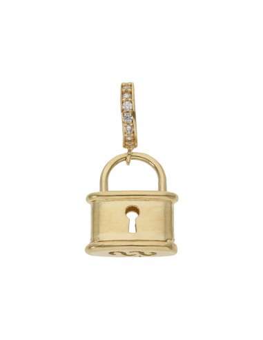 CHARMS COLGANTE CANDADO ORO 18KL