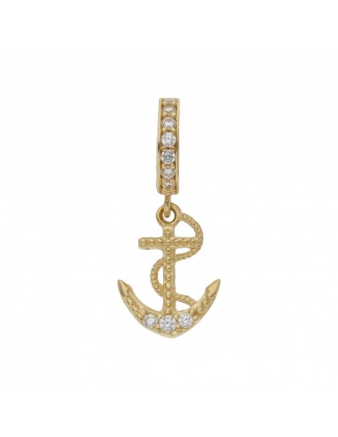 CHARMS COLGANTE ANCLA ORO 18KL