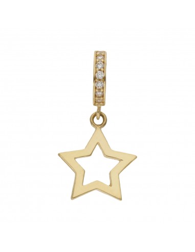 CHARMS COLGANTE ESTRELLA ORO 18KL