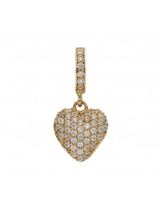 CHARMS COLGANTE CORAZON ORO...