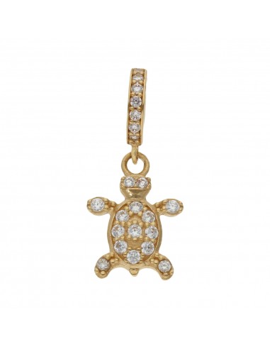 CHARMS ORO 18KL TORTUGA CIRCONITAS