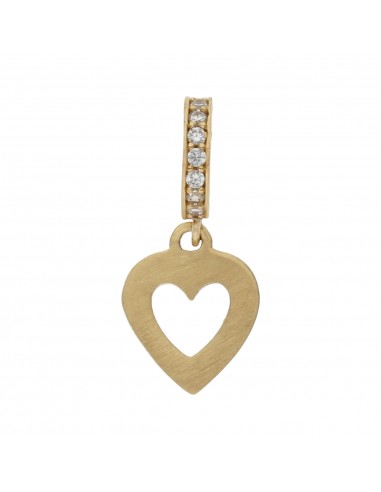 CHARMS ORO 18KL CORAZON CIRCONITAS