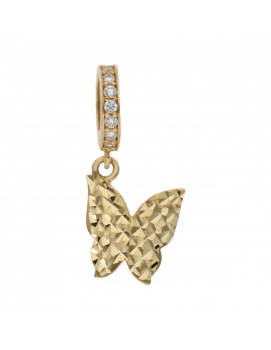 CHARMS ORO 18KL MARIPOSA TALLADA