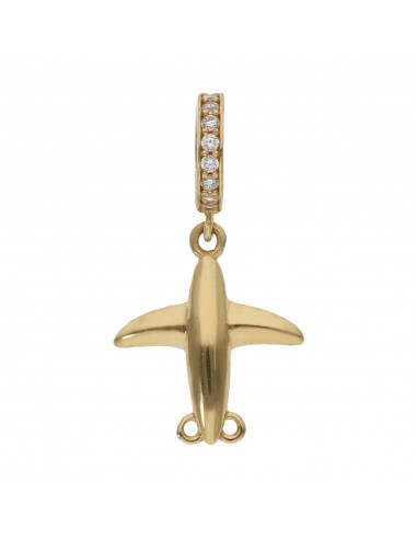 CHARMS ORO 18KL AVION CIRCONITAS