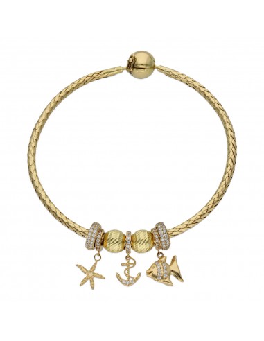 PULSERA FLEXIBLE ORO 18KL - DEL MAR