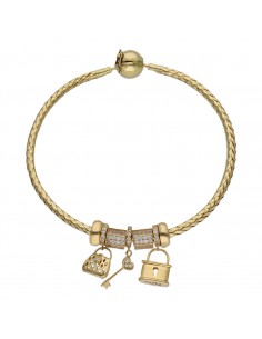 PULSERA FLEXIBLE ORO 18 KL...