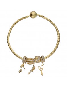 PULSERA FLEXIBLE ORO 18KL -...