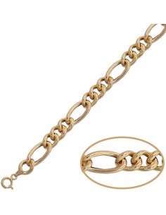 COLLAR ORO 18KL HUECO 3x1 -...