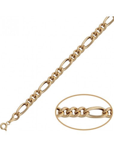 COLLAR ORO 18KL HUECO 3x1 - 6MM