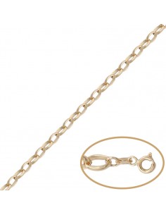 COLLAR HUECO ORO 18KL ROLOT...