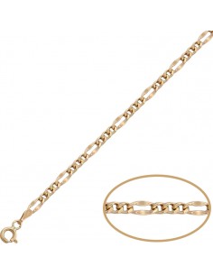 CADENA HUECA 3x1 ORO 18KL -...